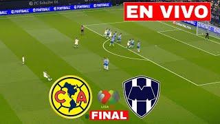 EN VIVO: América vs Monterrey | Liga MX Apertura 2024/25 | Partido en vivo ahora