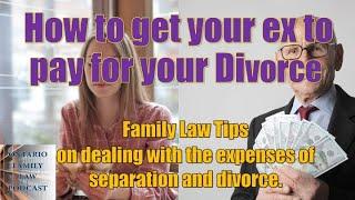 Who Pays the Costs of an Ontario Divorce?