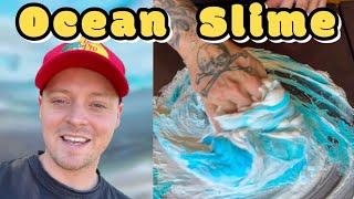 Making Slime With Beach Sand