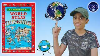 Jumbo Book of World Atlas For Kids | Book Review | Dreamland | Infinite ISH #WorldAtlas