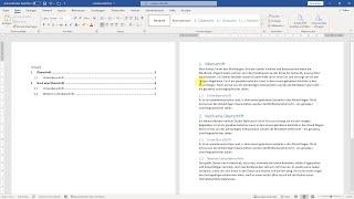 Word Inhaltsverzeichnis erstellen (mit Nummerierung, Seitenzahlen, eigenem Design) – Word-Tutorial