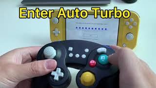 Exlene Gamecube controller switch turbo and auto turbo