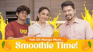 Make The BEST Mango Smoothie | Dr.Nene Makes It Easy & Healthy! ft. Madhuri Dixit Nene & Ryan Nene