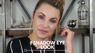 How to: ONLY 1 shadow to create a soft & ageless eye look|| 5 min. Look - Elle Leary Artistry