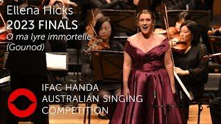 2023: Ellena Hicks, mezzo-soprano. ASC Finals Concert, second performance (Gounod)