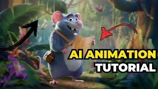 AI Animation Tutorial: Create 3D Animation Video with AI Kling AI, Luma AI, Runway Gen 3