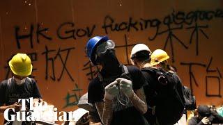 Hong Kong protesters storm government headquarters