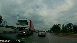 Лакинская пробка в августе 2017