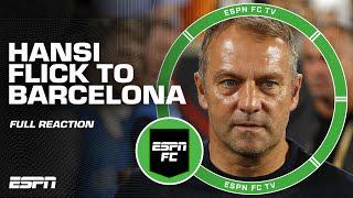 Hansi Flick to manage BARCELONA  How will he address Lewandowski? [FULL REACTION] | ESPN FC