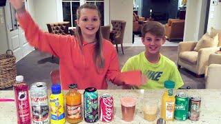 Mystery Drink Challenge!  (MattyBRaps vs Carissa Adee)