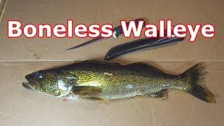 How To Clean A Walleye (Boneless, Skinless)