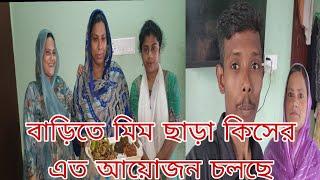 বাড়িতে কিসের এত আয়োজন মীমকে ছাড়া@friendswithblog454