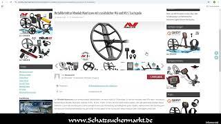 Minelab Manticore Metalldetektor Sonderangebot Schatzsuchermarkt.de