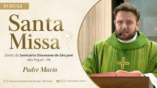 Santa Missa | 13ª Semana do Tempo Comum | Segunda-feira 01/07/2024