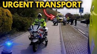[POV] PERFECT Emergency Escort after Big Accident