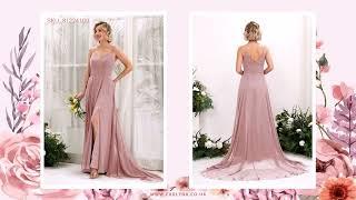 CARLYNA UK Dusty Rose Bridesmaid Dresses 2024