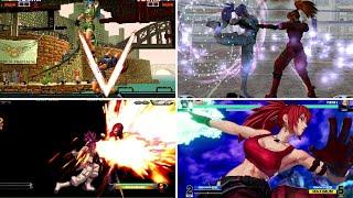 Evolution of Leona Heidern Super Desperation Moves (1996-2024)