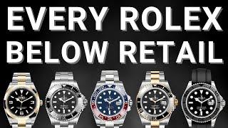 79 Rolex Watches You Can Buy Below Retail