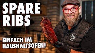 Spareribs aus dem Ofen - Ganz einfach ohne Grill! 