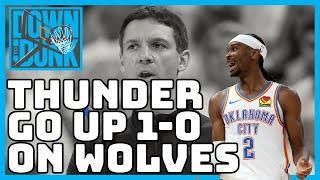Thunder WIN Game 1 against Wolves