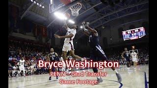 Bryce Washington - Grad Transfer - Game Footage