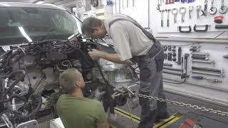 Фольксваген Тигуан. Вытянули крепкий лонжерон в идеал. Body repair after an accident.