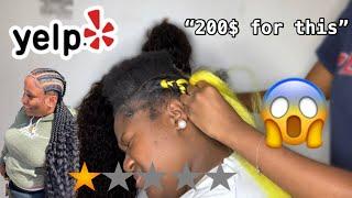 I WENT TO THE WORST REVIEWED HAIR SALON IN MY RATCHET CITY!!