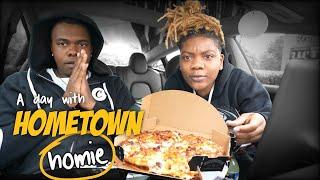 Reviewing Dominos #VIRAL PIZZA TREND!! (Funny food review Collab)