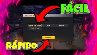  Como CREAR Una CUENTA EN LA REGIÓN DE SUR - SUDAMÉRICA EN FREE FIRE  (FÁCIL Y RÁPIDO)