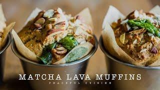 Matcha Lava Muffins (vegan)  抹茶ラヴァマフィンの作り方