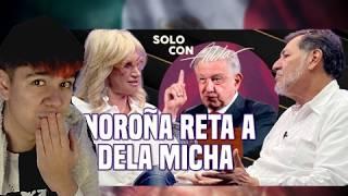 REACCION “AMLO es un CABRÓN BIEN HECHO” noroña en entrevista 