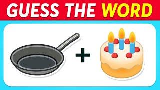 Guess the WORD by EMOJI?  Emoji Puzzles Quiz