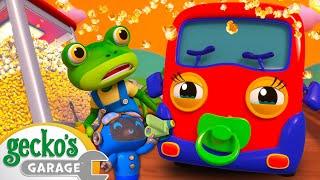 Brave Baby Truck | Gecko's Garage | Trucks For Children | Cartoons For Kids