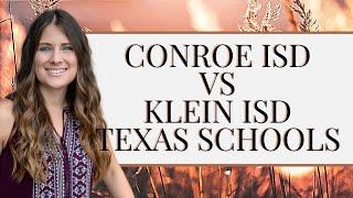 Conroe ISD vs Klein ISD