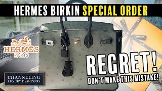 The Most Exclusive Birkin: Hermes Special Order Unboxing (and one REGRET!)