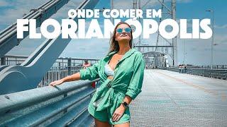 Onde comer em Florianópolis - viagem com dicas de bares, restaurantes, hotéis e Ponte Hercílio Luz