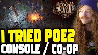 I Tried Path Of Exile 2 Console Couch Co-op And It's...