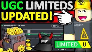 How to get UGC Limiteds one of the first (J3ldo Limited Sniper)