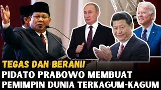 [FULL] PIDATO PRABOWO BIKIN PEMIMPIN DUNIA KAGUM!!