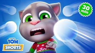 Snowball Fun!  Talking Tom Shorts Compilation