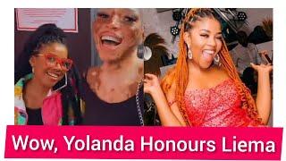 YOLANDA HONOURS LIEMA/FIRST PERSON TO DO THIS #bbmzansi #liemabbmzansi #liema #yolandabbmzansi #bbm