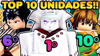 TOP 10 UNITS MAIS FORTES PARA STORY E RAID NO ALL STAR TOWER DEFENSE!!