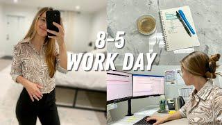 What I REALLY do all day at my 8-5 office job // Dealing with work stress & finding balance