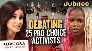 Lila Rose REACTS To Her Jubilee Debate Vs 25 Pro-Abortion Activists