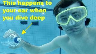 How to Swim Deep In the Pool Without Hurting Your Ears