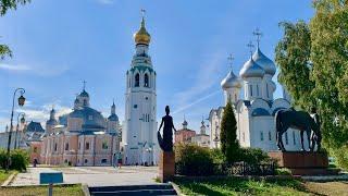 Вологда. Кремлевская пл. Софийский собор. Вид с колокольни