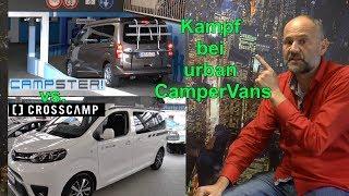 Campster vs. Crosscamp - Kampf bei den urban CamperVans