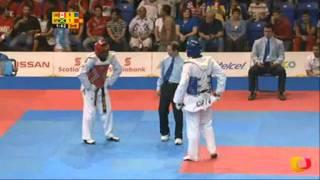 Francois Coulombe (CAN) v Kenneth Edwards (JAM) | Taekwondo at the 2011 Pan Am Games