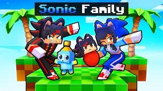 Having a SONIC FAMILY in Minecraft!