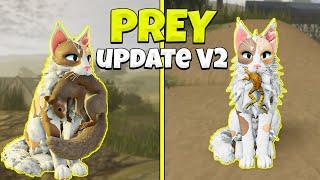 NEW PREY UPDATE!? | Warrior Cats Ultimate Edition (Squirrels & Frogs!!)